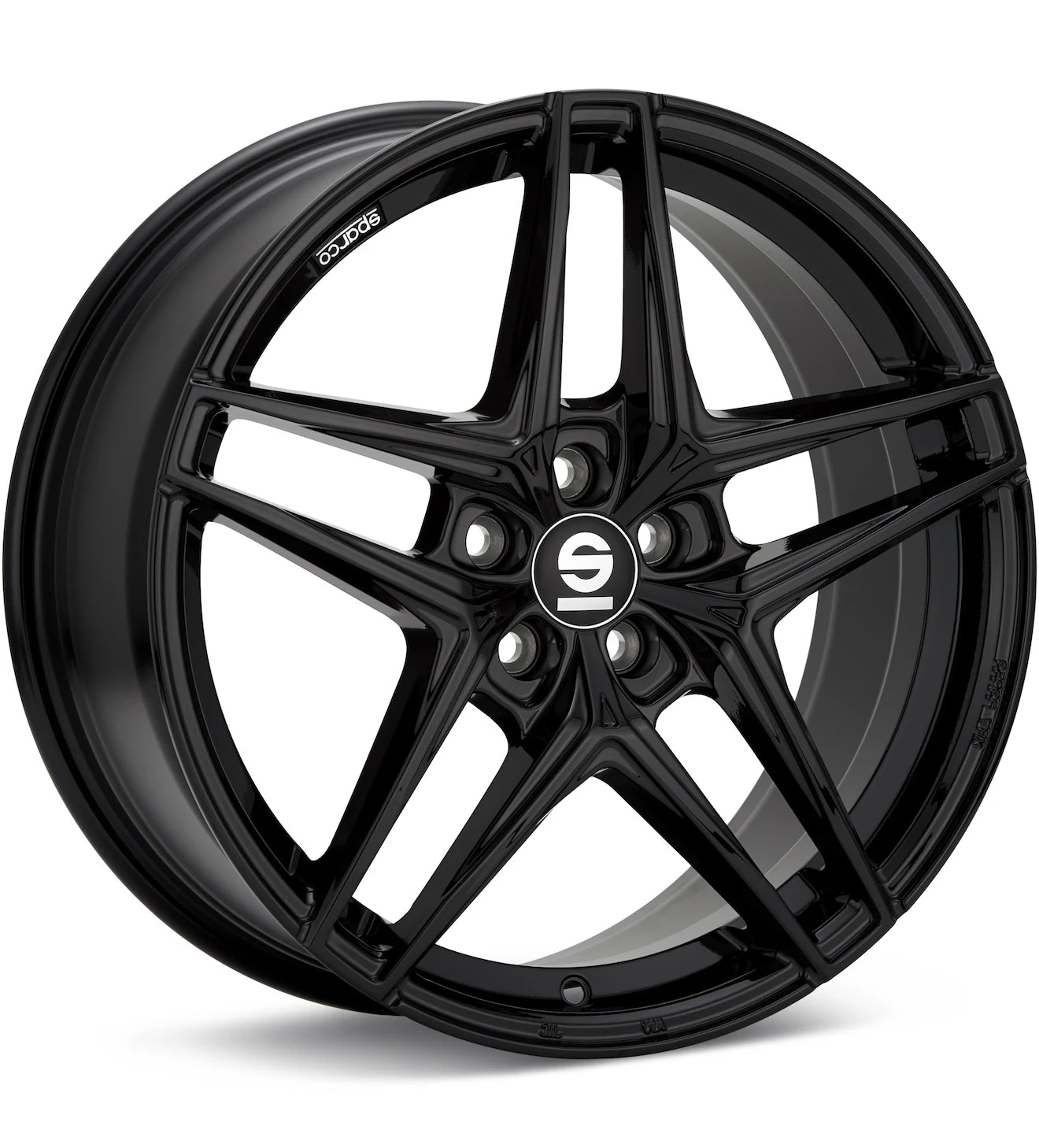 SPARCO RECORD Gloss Black Painted - Gun Hill Tire House (WTW - WHOLESALE TIRES & WHEELS)