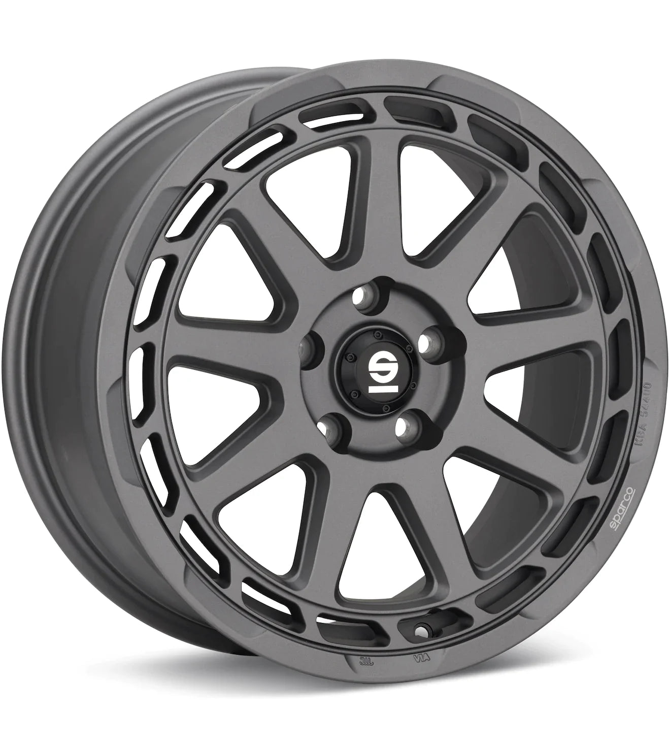 SPARCO ALL - TERRAIN GRAVEL Matte Graphite Silver - Gun Hill Tire House (WTW - WHOLESALE TIRES & WHEELS)