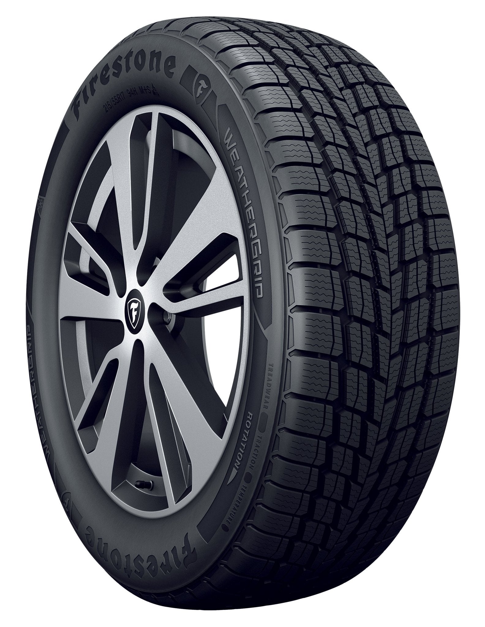 215/55R16 Firestone Weathergrip 93H - Gun Hill Tire House (WTW - WHOLESALE TIRES & WHEELS)