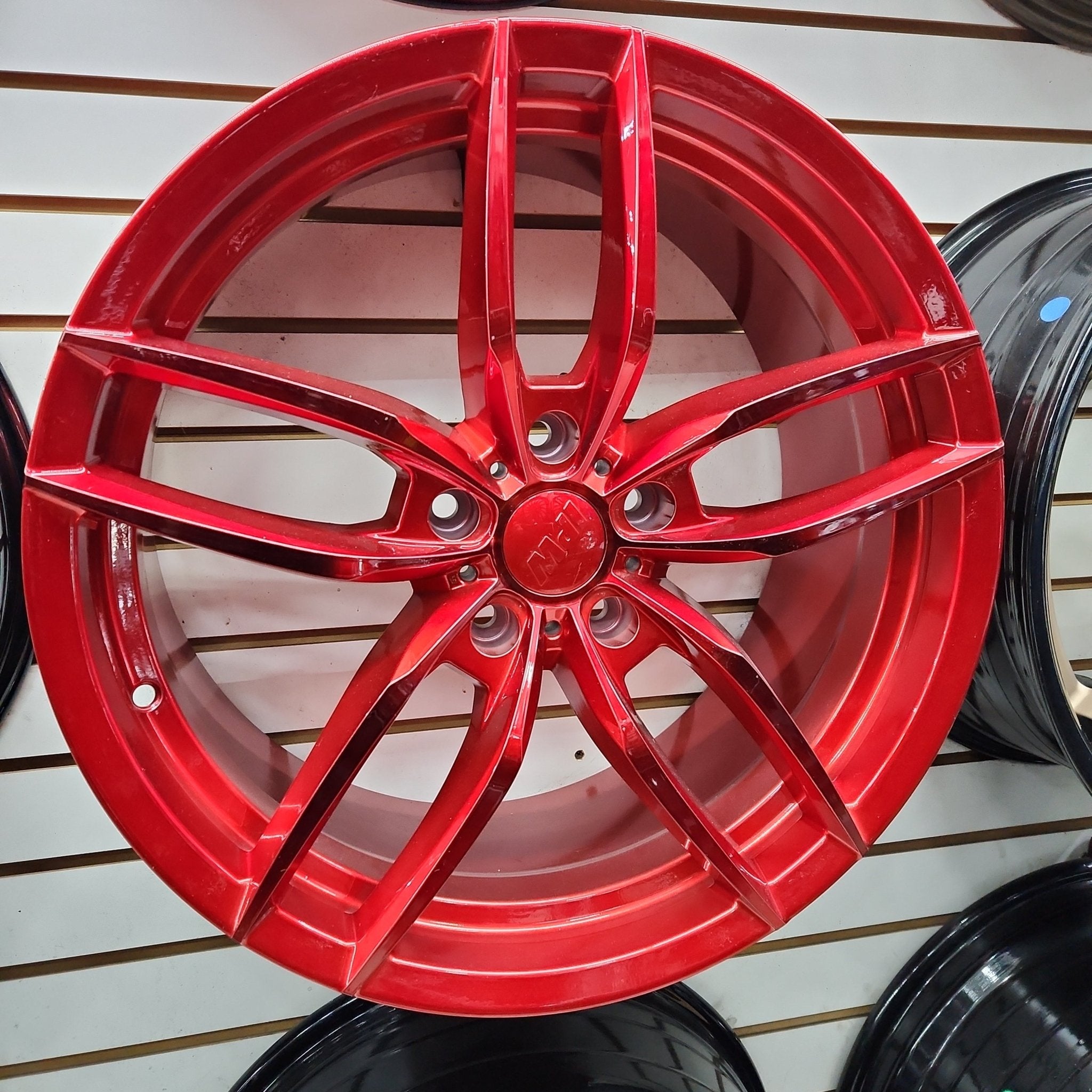 W529 19X9.5 5X120 RED - Gun Hill Tire House (WTW - WHOLESALE TIRES & WHEELS)