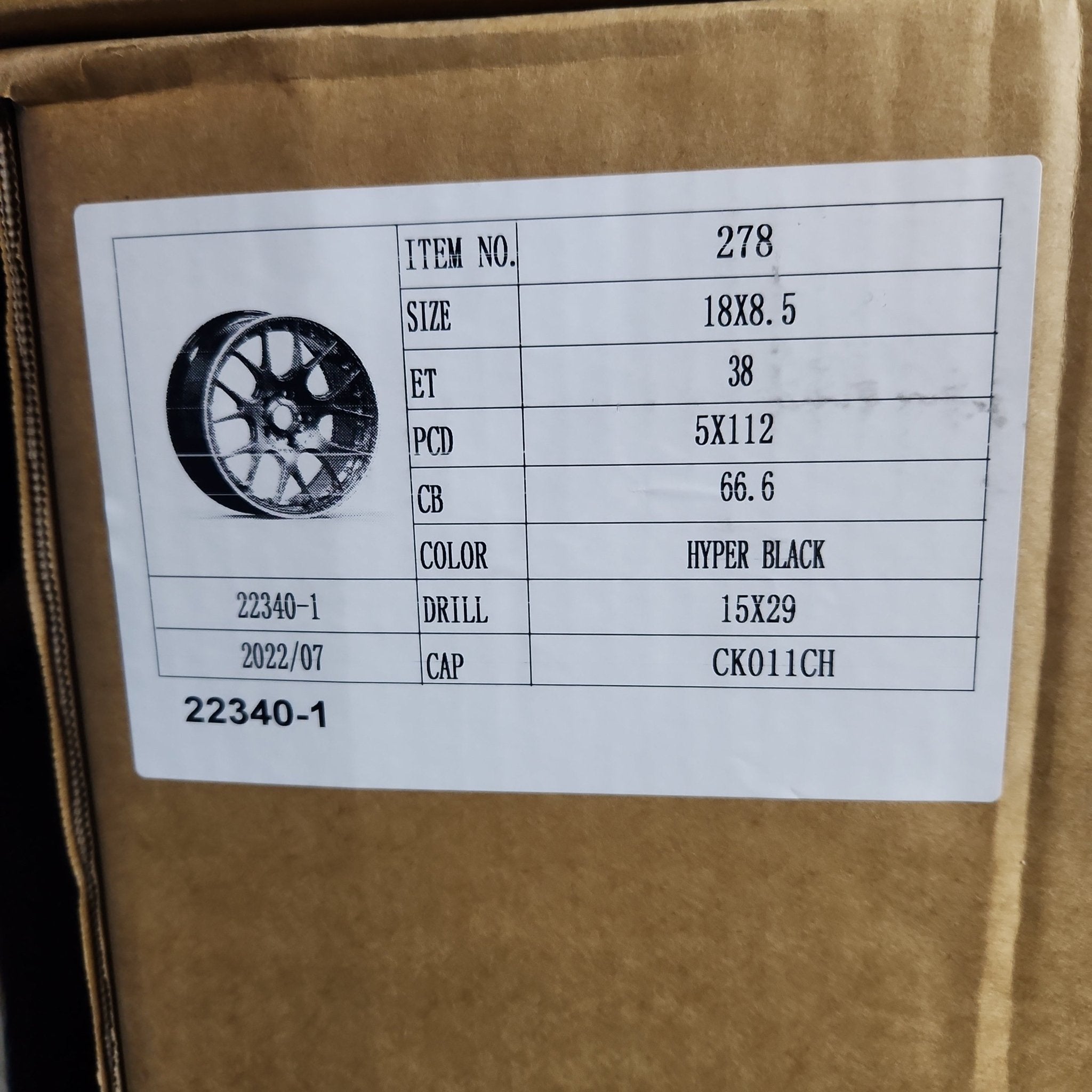 0278 WHEELS 18X8.5 5x112 HYPER BLACK MACHINED LINE + CHROME RIVETS - Gun Hill Tire House (WTW - WHOLESALE TIRES & WHEELS)