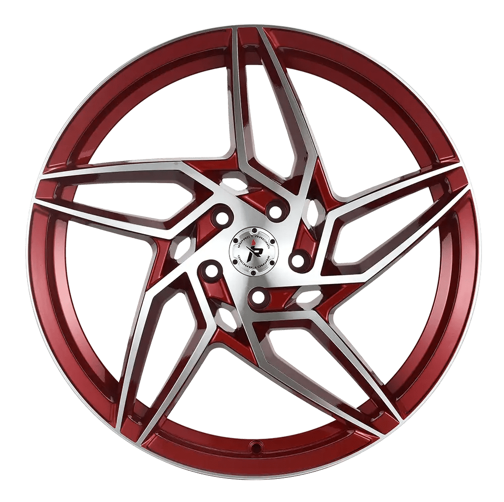 IMPACT RACING 605 20X8.5 5X4.5 CANDY RED MACHINE FACE - Gun Hill Tire House (WTW - WHOLESALE TIRES & WHEELS)