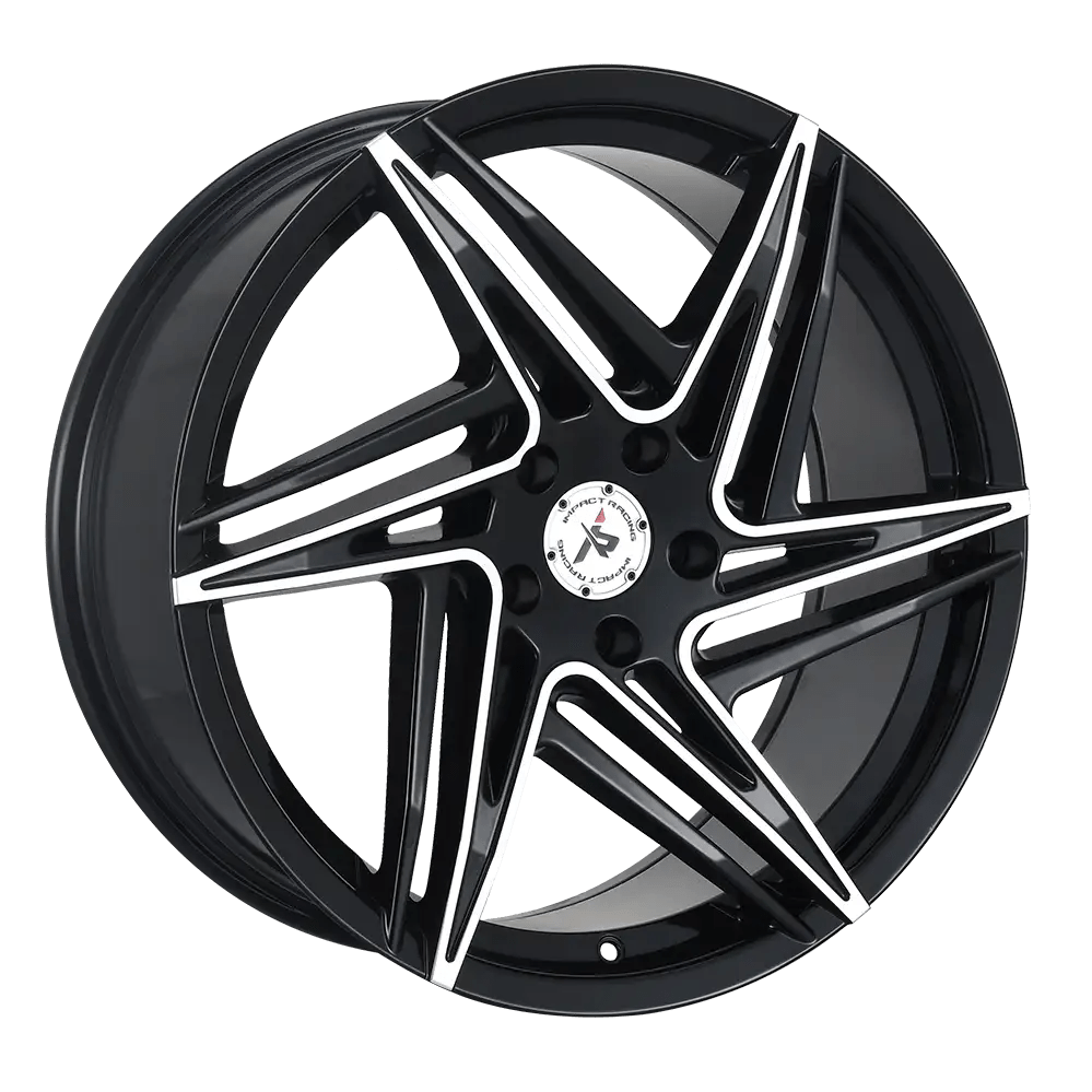 IMPACT RACING 606 20X8.5 5X120 GLOSS BMF - Gun Hill Tire House (WTW - WHOLESALE TIRES & WHEELS)