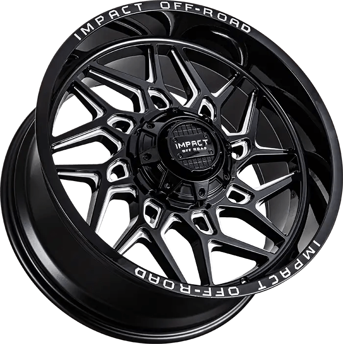 IMPACT OFF ROAD 829 20X10 8x180 GLOSS BLACK MW - Gun Hill Tire House (WTW - WHOLESALE TIRES & WHEELS)