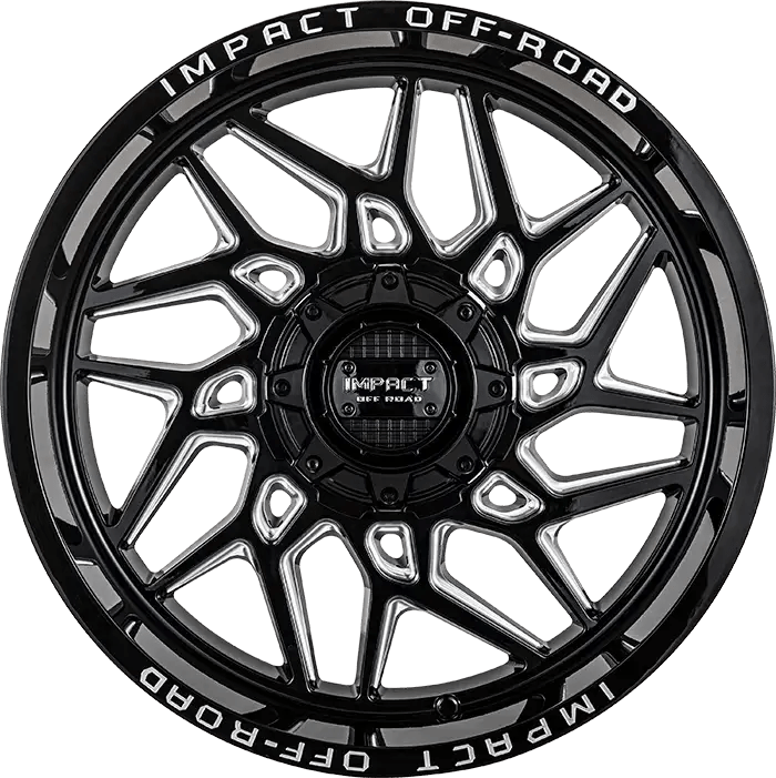 IMPACT OFF ROAD 829 20X10 8x180 GLOSS BLACK MW - Gun Hill Tire House (WTW - WHOLESALE TIRES & WHEELS)