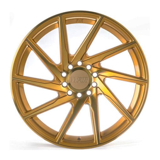 F1R F29 18X8.5 5X120 - 5X114.3 MACHINED GOLD - Gun Hill Tire House (WTW - WHOLESALE TIRES & WHEELS)
