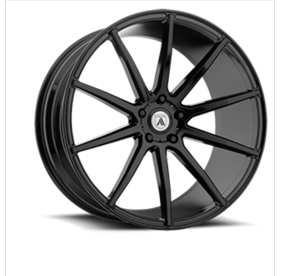 ASANTI BLACK LABEL ABL - 20 22x9 5x115 GLOSS BLACK - Gun Hill Tire House (WTW - WHOLESALE TIRES & WHEELS)