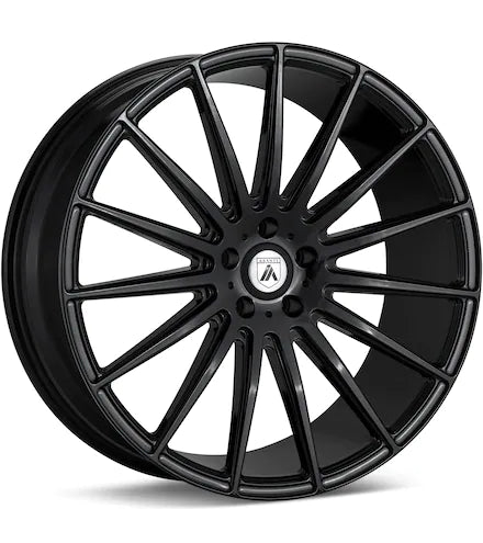 ASANTI BLACK LABEL ABL - 14 GLOSS BLACK PAINTED - Gun Hill Tire House (WTW - WHOLESALE TIRES & WHEELS)