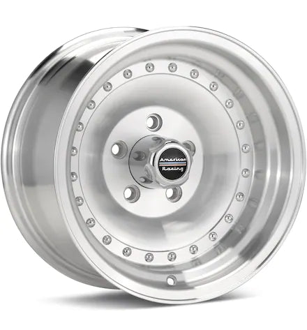 AMERICAN RACING WHEELS AR61 OUTLAW I SILVER MACHINED W/CLEARCOAT - Gun Hill Tire House (WTW - WHOLESALE TIRES & WHEELS)