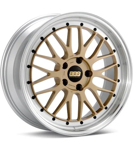 BBS LM GOLD W/MACHINED LIP - Gun Hill Tire House (WTW - WHOLESALE TIRES & WHEELS)