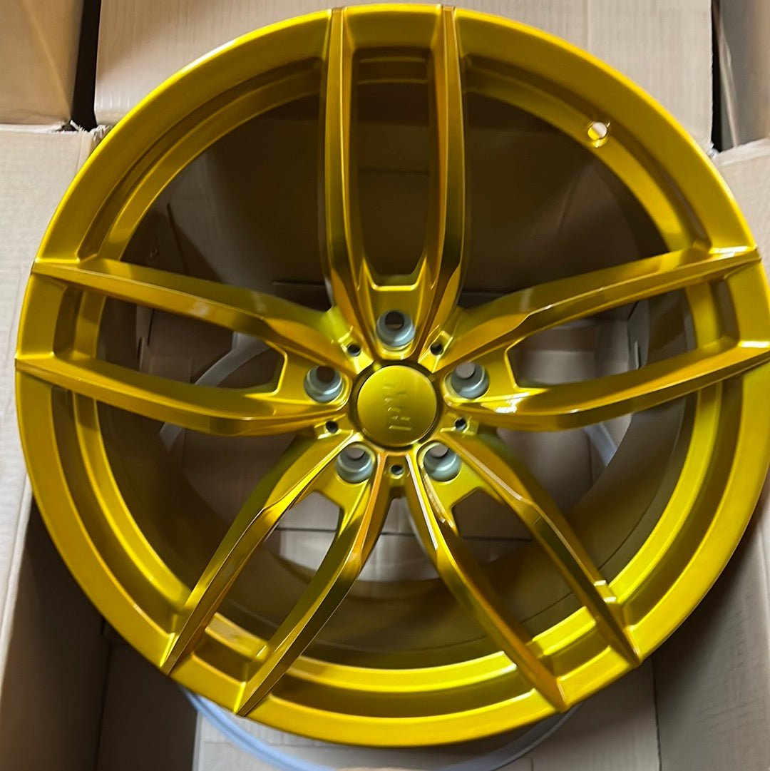 W524 19X9.5 5X4.5 GOLD - Gun Hill Tire House (WTW - WHOLESALE TIRES & WHEELS)