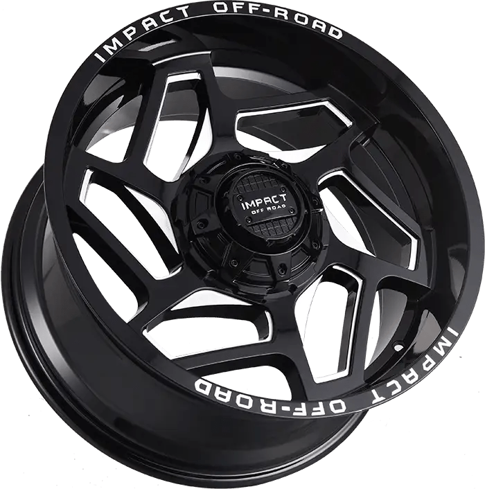 IMPACT OFF ROAD 826 20X10 5X139.7 - 5X150 GLOSS BLACK MILLE WINDOWS - Gun Hill Tire House (WTW - WHOLESALE TIRES & WHEELS)