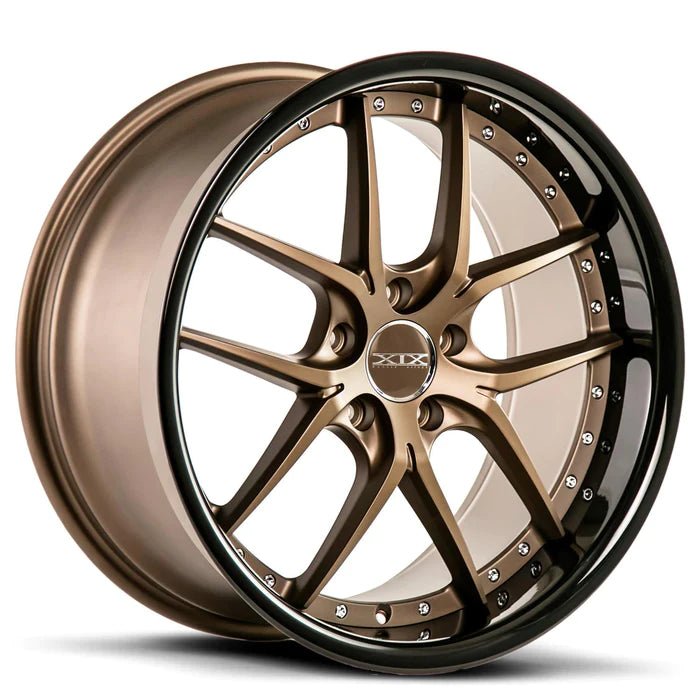 XIX X61 20X8.5 5X112 MATTE BRONZE BLACK LIP - Gun Hill Tire House (WTW - WHOLESALE TIRES & WHEELS)