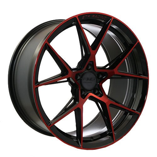 STR 909 5x120 20x8.5 black/red - Gun Hill Tire House (WTW - WHOLESALE TIRES & WHEELS)