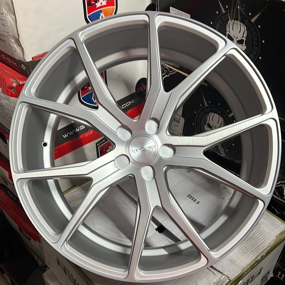 VARRO WHEELS VD01 22x9 blank matte silver bf - Gun Hill Tire House (WTW - WHOLESALE TIRES & WHEELS)