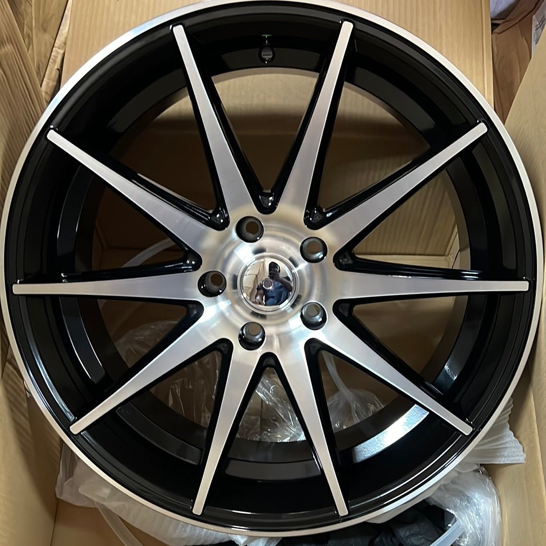 ROSSO WHEELS G140 20X8.5 5X120 - Gun Hill Tire House (WTW - WHOLESALE TIRES & WHEELS)