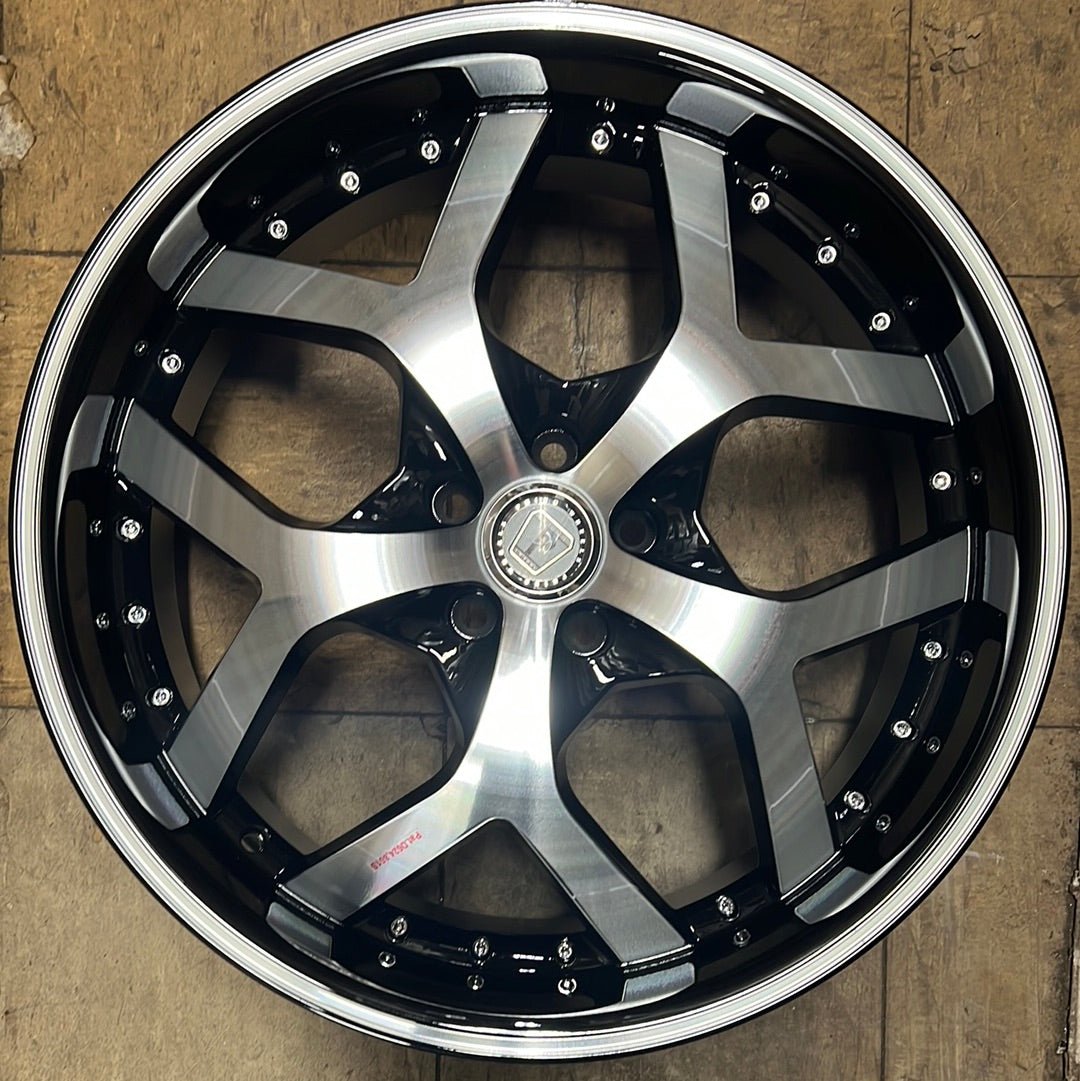 PHINO WHEELS PW148 20x8 5x108 B+ MO + ML LIP - Gun Hill Tire House (WTW - WHOLESALE TIRES & WHEELS)