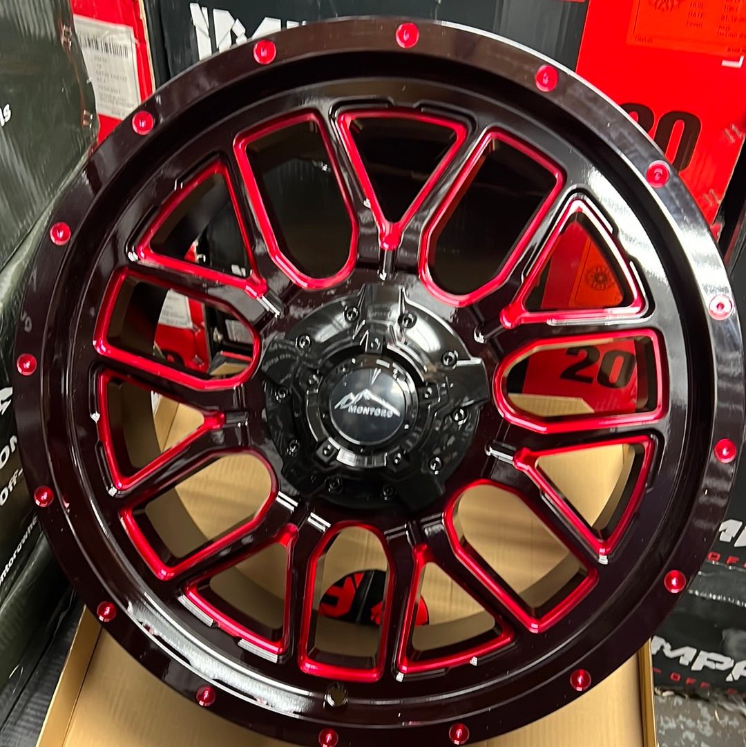 MONTORO M13 20X9 6X5.5 - Gun Hill Tire House (WTW - WHOLESALE TIRES & WHEELS)