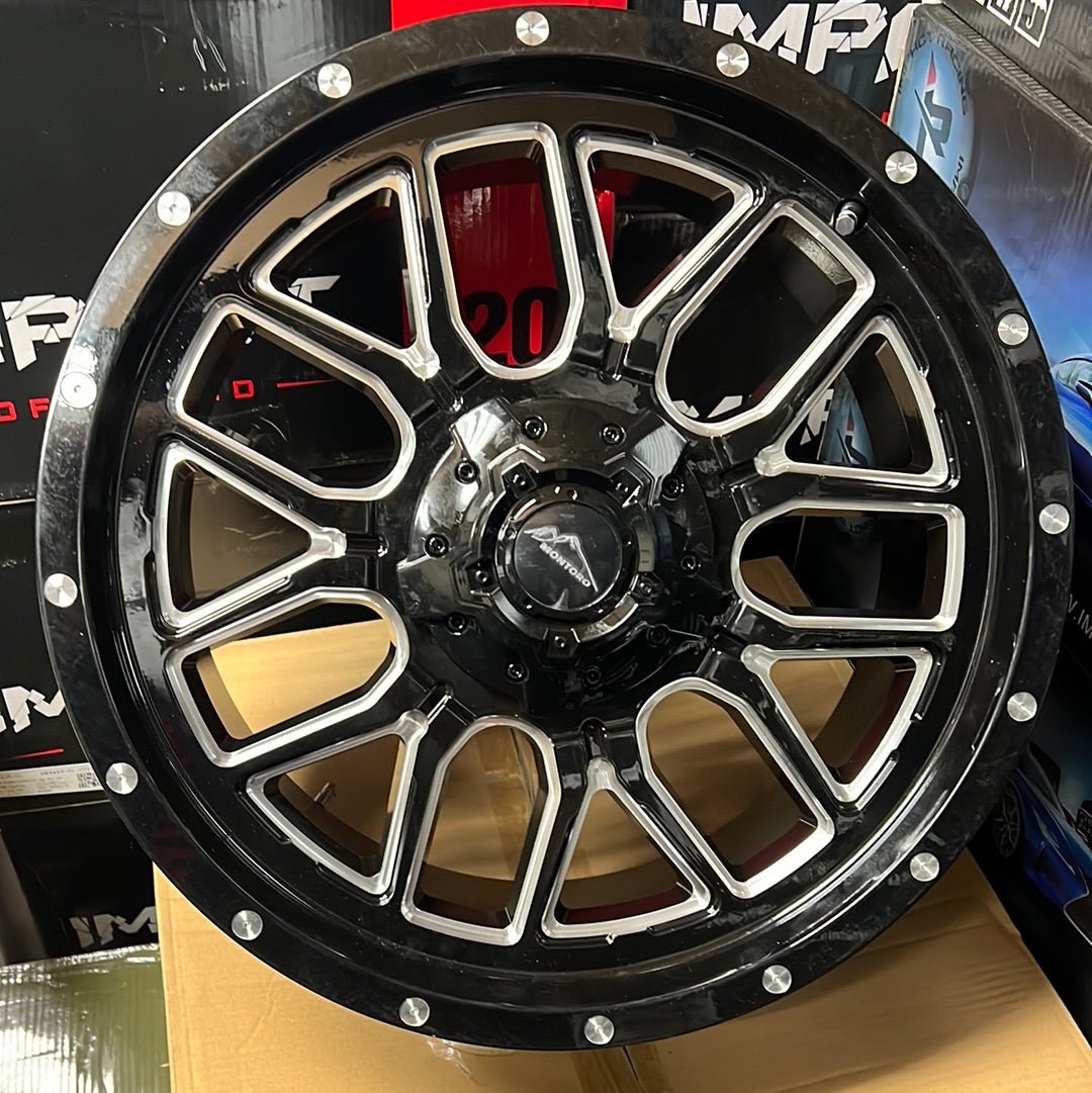 MONTORO M13 20X9 BLANK - Gun Hill Tire House (WTW - WHOLESALE TIRES & WHEELS)