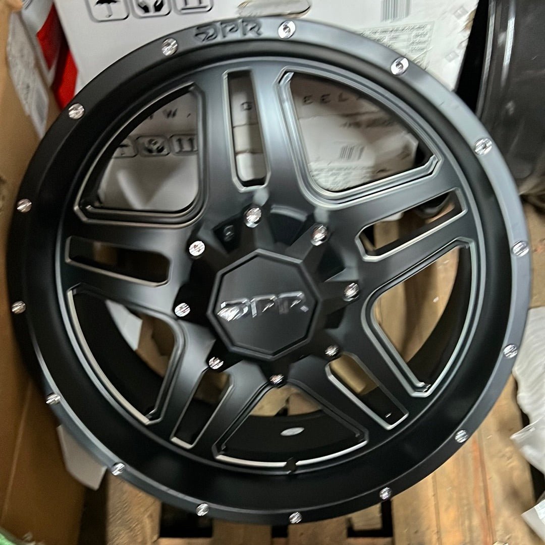WRS 5133 18X9.0 6x5.5 MATT BLACK MILLING - Gun Hill Tire House (WTW - WHOLESALE TIRES & WHEELS)