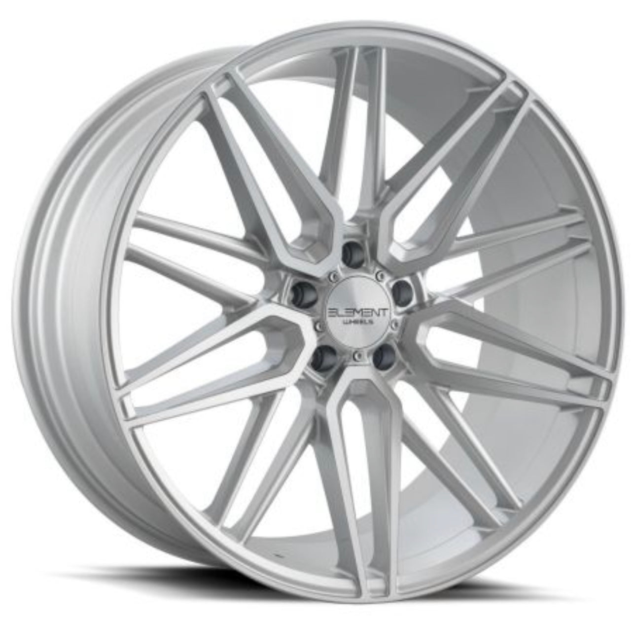 EL11 22X10.5 5X120 SILVER MACHINED FACE - Gun Hill Tire House (WTW - WHOLESALE TIRES & WHEELS)