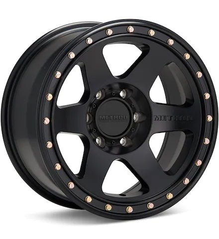 METHOD MR310 CON6 BLACK PAINTED - Gun Hill Tire House (WTW - WHOLESALE TIRES & WHEELS)