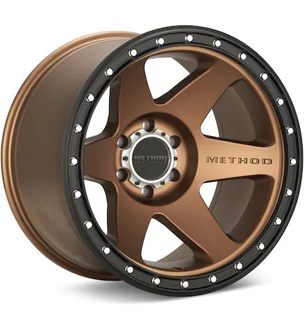 METHOD MR610 CON6 BRONZE W/BLACK LIP - Gun Hill Tire House (WTW - WHOLESALE TIRES & WHEELS)