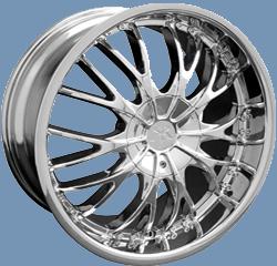 RENNEN RC MESH 18X8.5 BLANK CHROME SSL - Gun Hill Tire House (WTW - WHOLESALE TIRES & WHEELS)