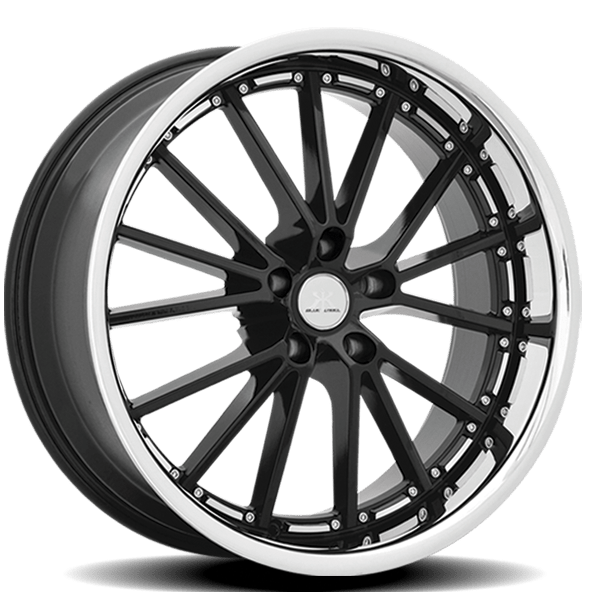 RENNEN RS2 20x10 5x120 BLACK WITH SSL - Gun Hill Tire House (WTW - WHOLESALE TIRES & WHEELS)