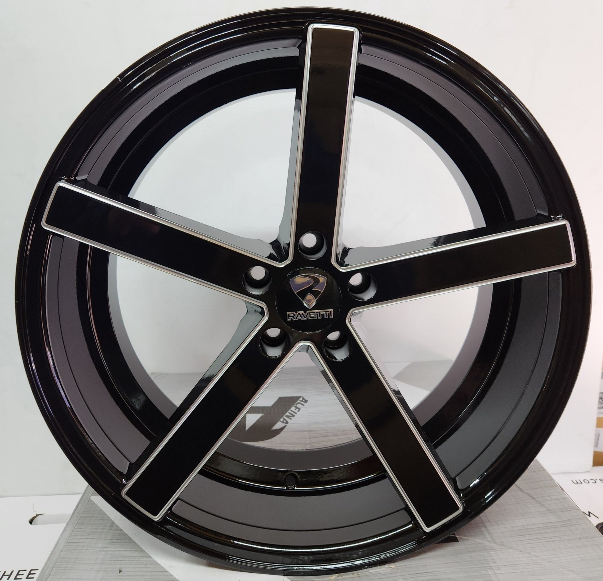 ELO RAV 287 20X8.5 5X112 BLACK MW/U