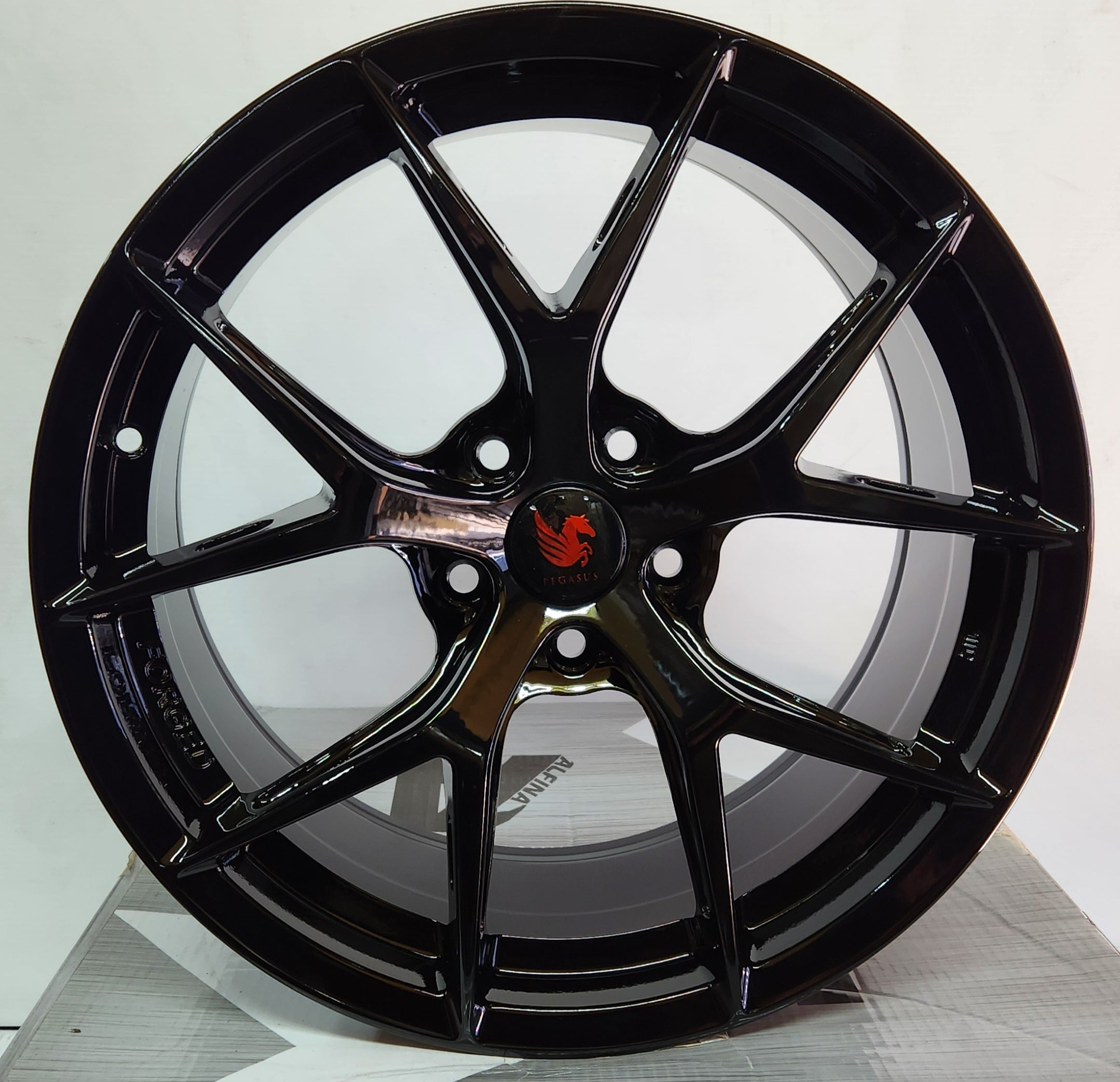 RS99 MT001 RI-D 18×8.5 5×112 / 5X114.3 GLOSS BLACK