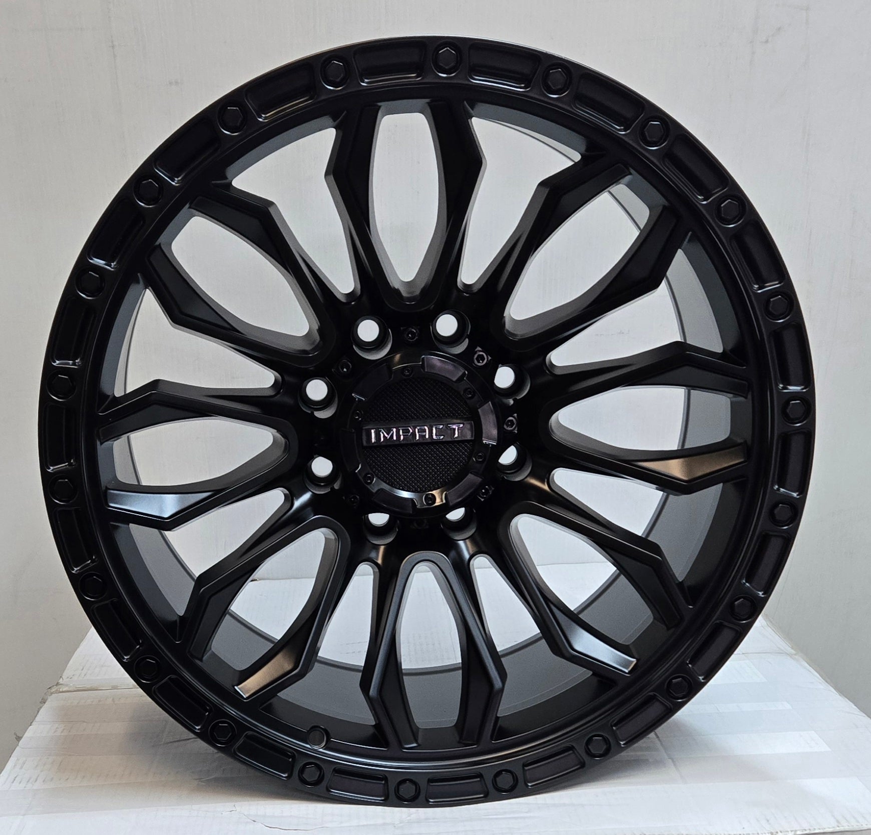 IMPAT 910SB 6143 20×10 8×165 MATTE BLACK