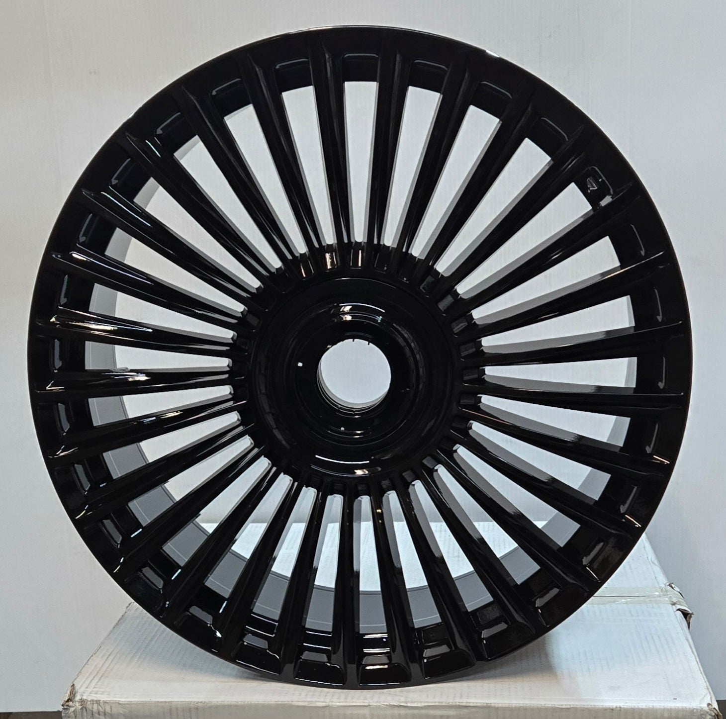 W841F 20X8.5 5X112 5X114. 5X120 PIANO BLACK